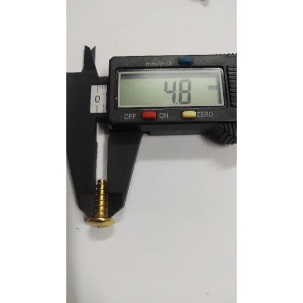 Motorcycle Coverset Screw M5 Gold