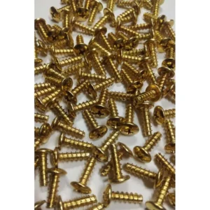 Motorcycle Coverset Screw M5 Gold