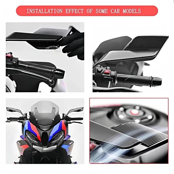 Wind Wing Folding Rearview Mirrors