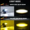 LB2 Motorcycle Dual Color Fog Light