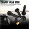 1PCS Rubber Tubeless Valve TR414