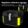45L Motorcycle Waterproof Top Box L42cm W37cm H32cm