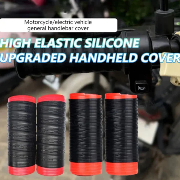 Universal Motorcycle Silicone Handlebar Cover